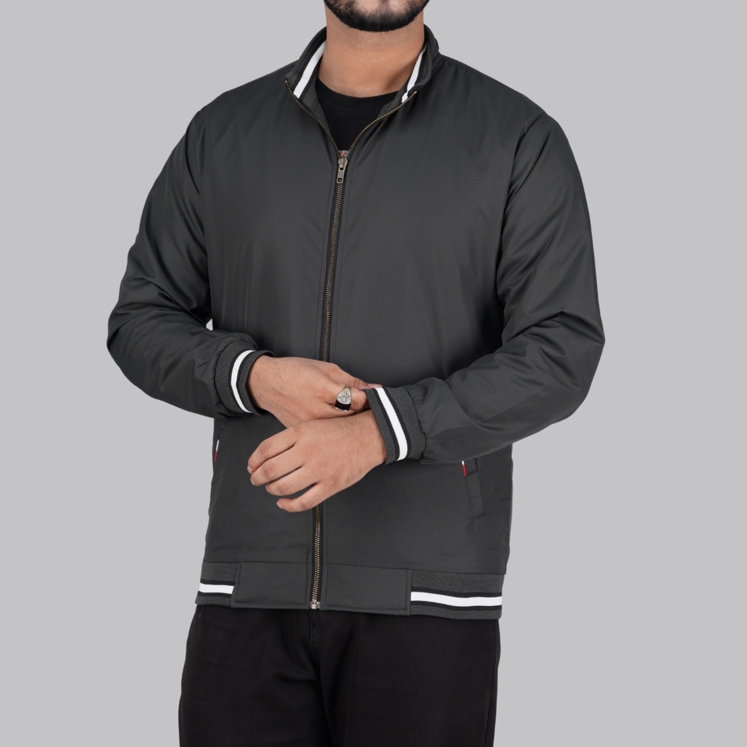 Winter Padding Jacket For Men - Space Grey