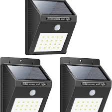 Solar Charging LED Sensor Light